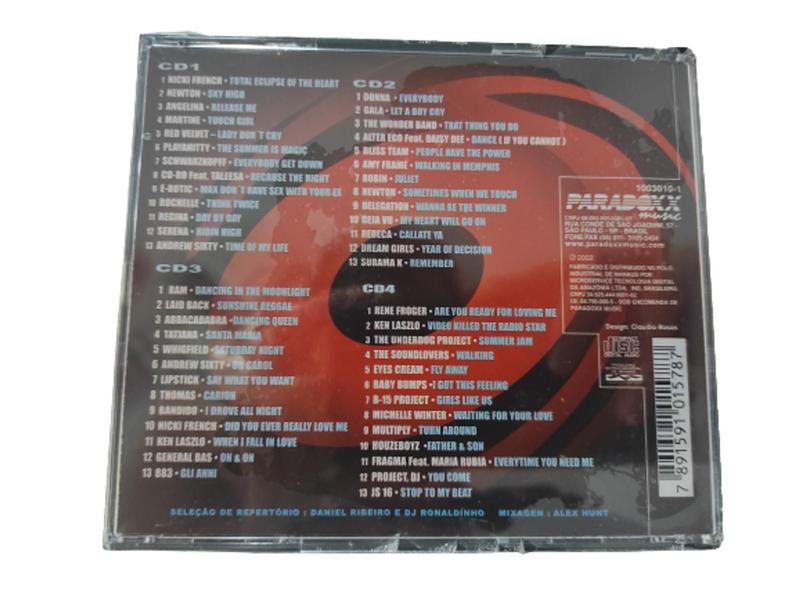 Box 4 Cds 100% Mixado*/as Melhores Da Decada Vol.2 (lacrado